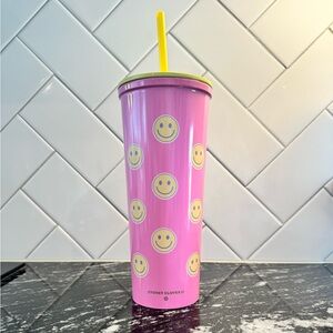 Stoney Clover Lane x Target Smiley Face Stainless Steel Tumbler